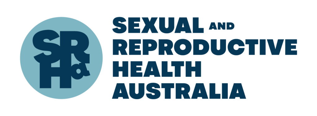 Sexual and Reproductive Health Australia logo.
